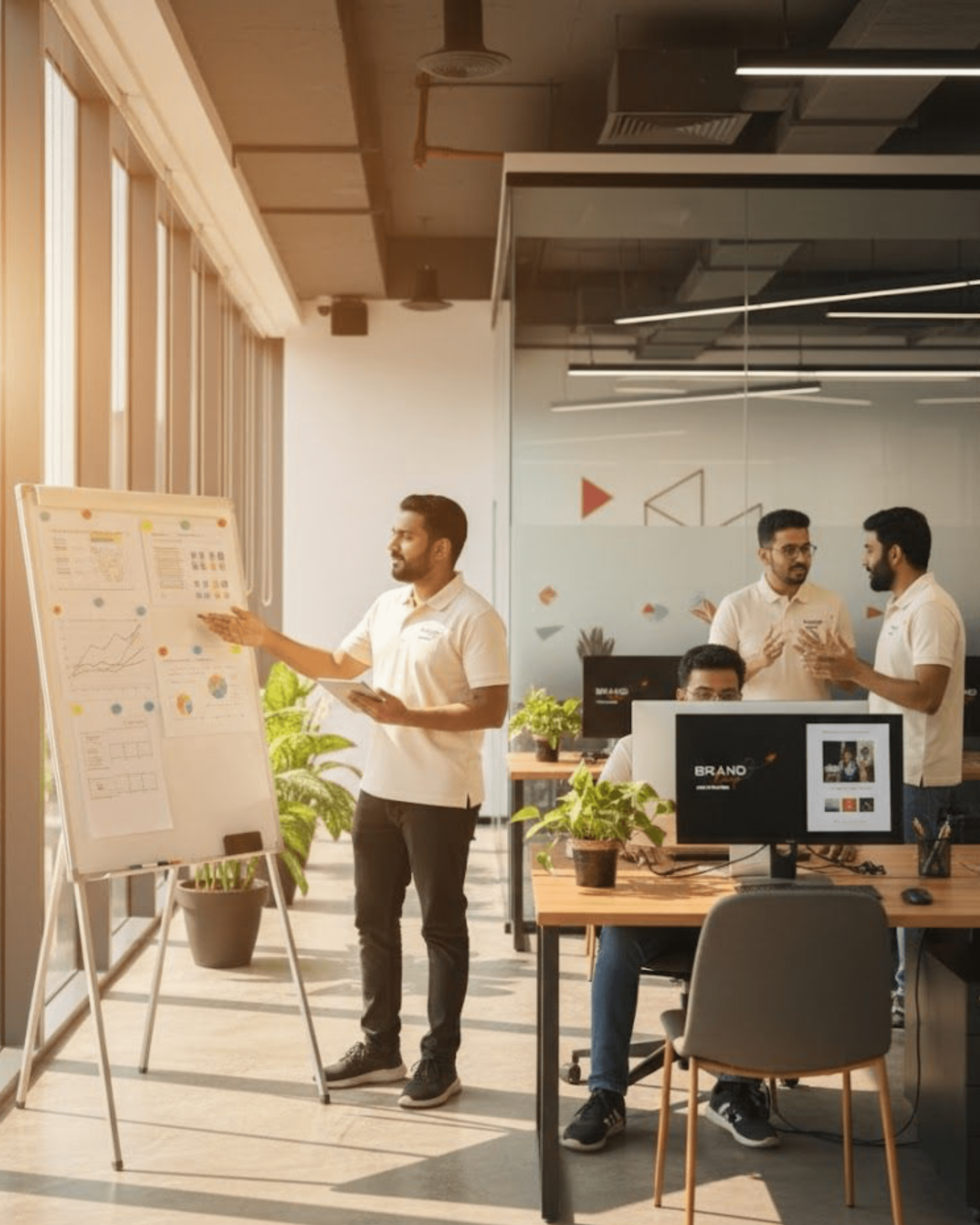 Brand Leap Media Office - Modern Interior